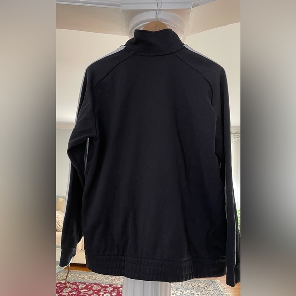 Adidas Black Philadelphia Flayer Raglan full zip track jacket. Unisex. Size larg - Picture 2 of 6